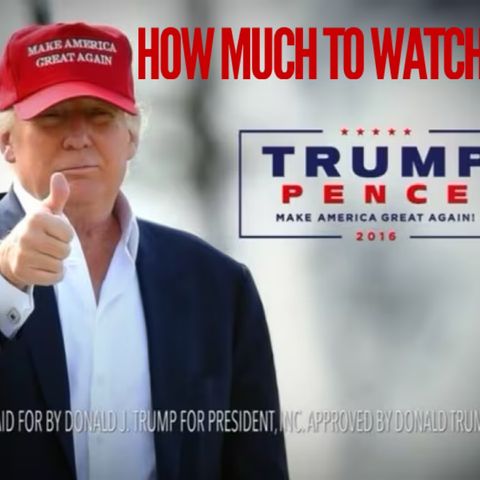 Trump is spending how much to watch his ads?