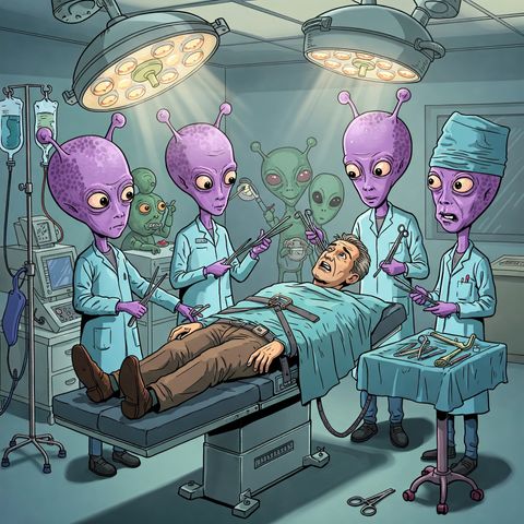 Aliens Probed Me… Then Asked for Consent Forms