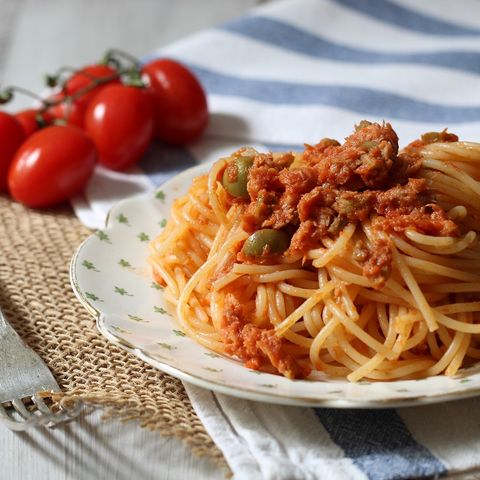 Spaghetti alla strombolana