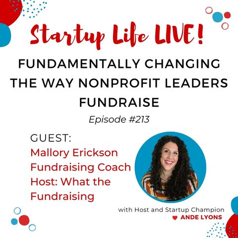 EP 213 Fundamentally Changing the Way Nonprofit Leaders Fundraise