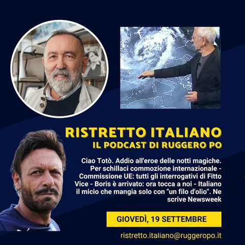 Ristretto Whatsapp - 19 settembre 2024