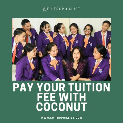 Pay tuition fee w/coconut - Ep 3 (Staff) ID