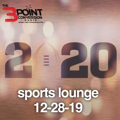 The 3 Point Conversion Sports Lounge- College Football Playoffs, Will The Saints Sign AB, Are The Lakers In Trouble