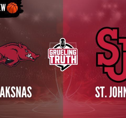 March Madness Preview Show: St. Johns vs Arkansas, preview and prediction!