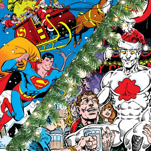Navidad Superman y Captain Atom