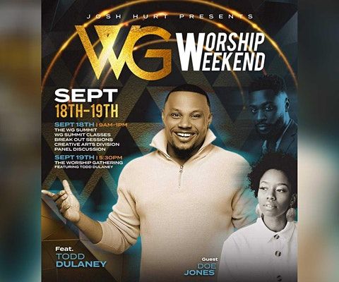 The Worship Gathering Weekend in San Antonio #WGSA21 Event Sept. 18th-19th