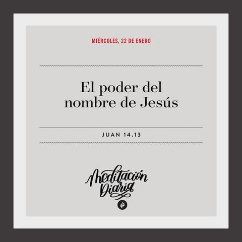 El poder del nombre de Jesús