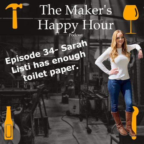 Episode 34- Sarah Listi has enough toilet paper.