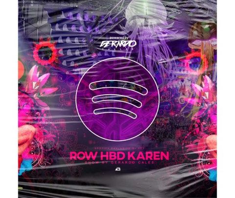 DJ SET EL ROW HBD KAREN DJ GERARDO CALLES 2018