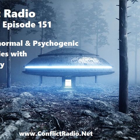 Episode 151  UFO, Paranormal & Psychogenic Communities with Ryan Stacey