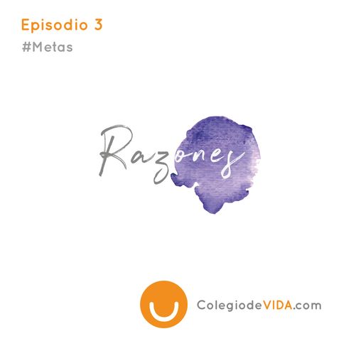 Razones #Metas Episodio 3 del Podcast Colegio de Vida