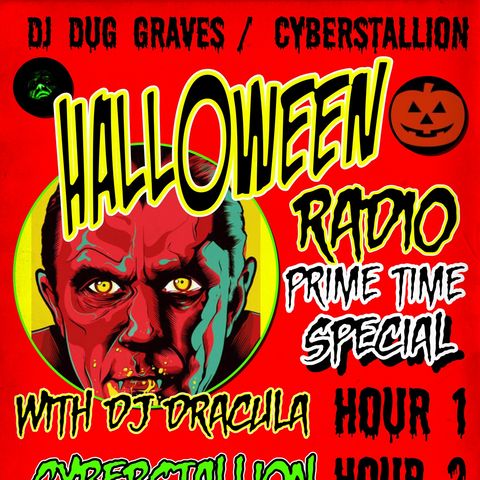 HALLOWEEN PARTY 2022 WITH DJ DRACULA ON 95.5 FM KCBP DUG GRAVES HALLOWEEN RADIO SPECIAL