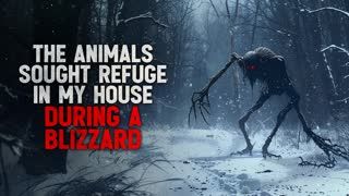 "The animals sought refuge in my house during a blizzard" Creepypasta