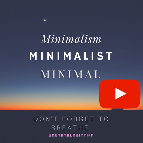 Minimalism—LIVE FREE MOTA