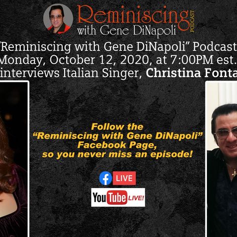 Cristina Fontaneli interview with Gene DiNapoli
