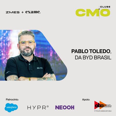 Pablo Toledo, Diretor de Marketing da BYD Brasil, fala sobre ensinamentos e desafios com a inserção da marca chinesa 100% elétrica no país.