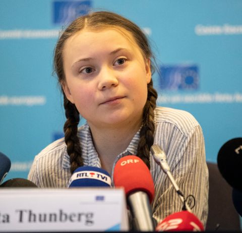 TG europeo La Svezia e Greta Thunberg