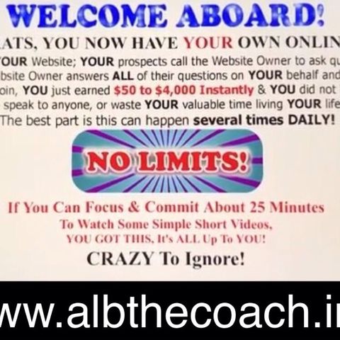 Part 2 - Take Action home based business opportunity - AL b The Coach