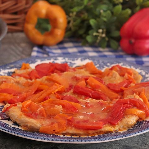 Scaloppine ai peperoni
