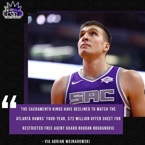 CK Podcast 475: The Kings have moved on from Bogdan Bogdanovic