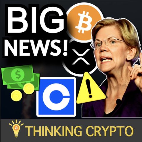Elizabeth Warren Fights CRYPTO - Coinbase Sued & Ripple Commits 1 Billion XRP for XRPL Grants