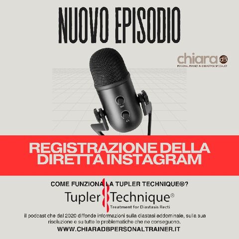 La Tupler Technique - registrazione della diretta Instagram dell'8 marzo 2025