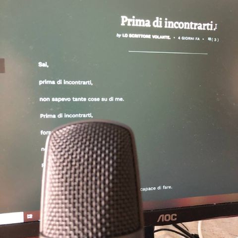 Poesia del Mese: "Prima di incontrarti".