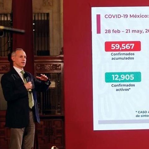 Asciende a seis mil 510 el número de defunciones por Covid-19 en México