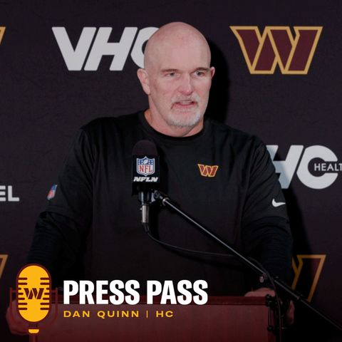 HC Dan Quinn | November 3, 2024 | Press Pass | Washington Commanders | NFL