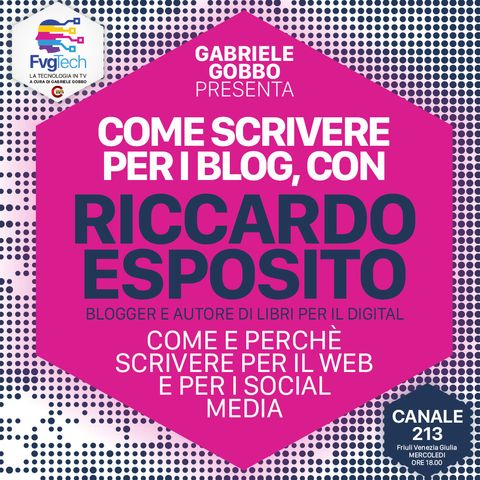 16 - Scrivere per il web. Ospite Riccardo Esposito