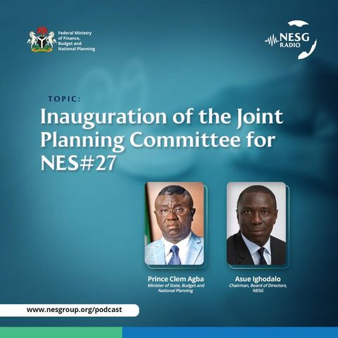 Inauguration Of The Joint Planning Committee For Nes#27