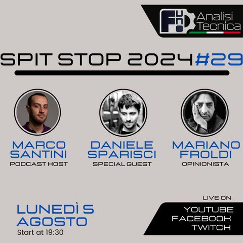 Spit Stop 2024 - Puntata 29 - LIVE con Daniele Sparisci