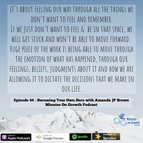 Episode 44: Becoming Your Own Hero with Amanda JP Brown