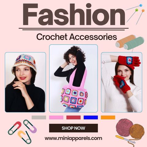 Mini Apparels' Free Crochet Accessories Patterns Craft with Style