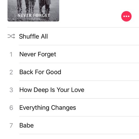 Album Highlights: Take That- Never Forget
