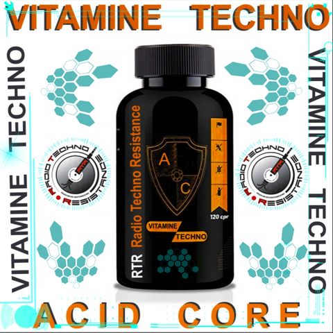 VITAMINE TECHNO 001 -A C - ACID CORE - Vinyls Selection by Gimmy