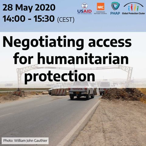 Negotiating access for humanitarian protection