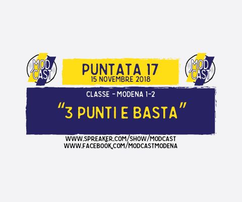 ModCast - "3 punti e basta" - 1x17