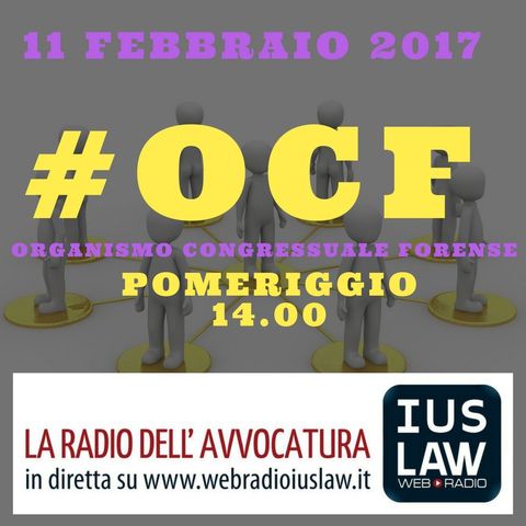 #OCF, 11 febbraio 2017 sessione pomeridiana