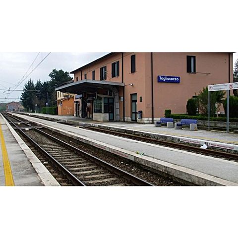 Stazione di Tagliacozzo - Ferrovia del Gusto Roma-Avezzano