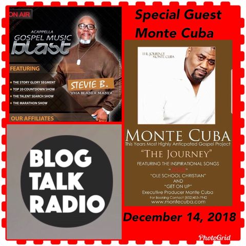 Stevie B's Acappella Gospel Music Blast Radio Show - (Episode 108)