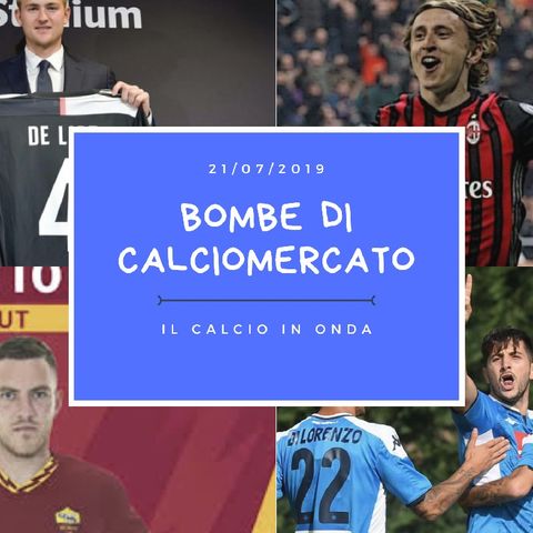 (EP. 1) BOMBE DI CALCIOMERCATO (DE LIGT ALLA JUVENTUS, VERETOUT ALLA ROMA, MANOLAS BOMBER ALL'ESORDIO E MODRIC AL MILAN!?)