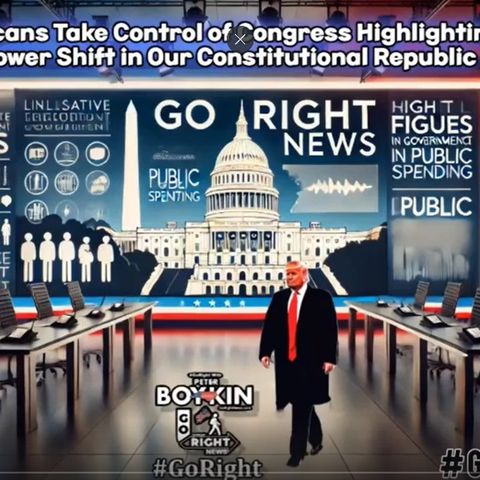 Republicans Take Control of Congress as Power Shifts in Our Constitutional Republic  #GoRightNews