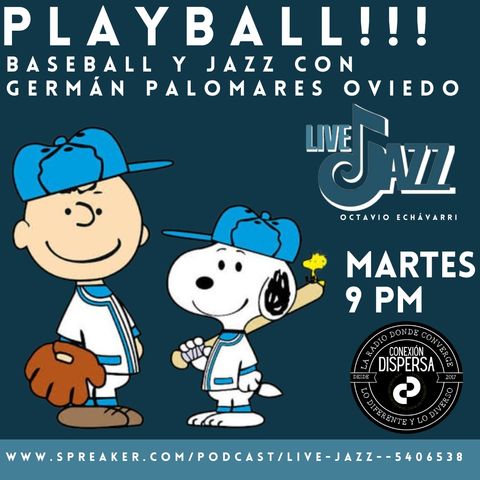 Live Jazz Playball baseball y jazz