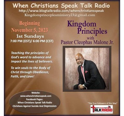 Kingdom Principles:Pastor Cleophas Malone Jr. A Divinely Aligned Thought Life! 2