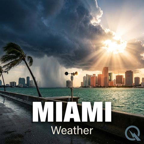 Today's Weather in Miami 03/22/26 Sunny Skies Seventy Eight Degrees ...