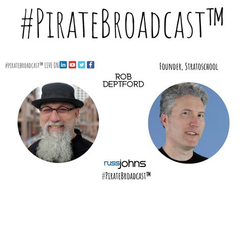 Catch Rob Deptford on the #PirateBroadcast™