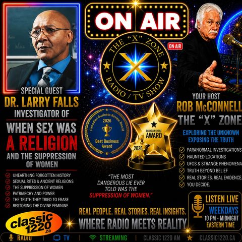 Rob McConnell Interviews - DR. LARRY FALLS - Investigator Of When Sex Was A Religion and the Suppression of Women
