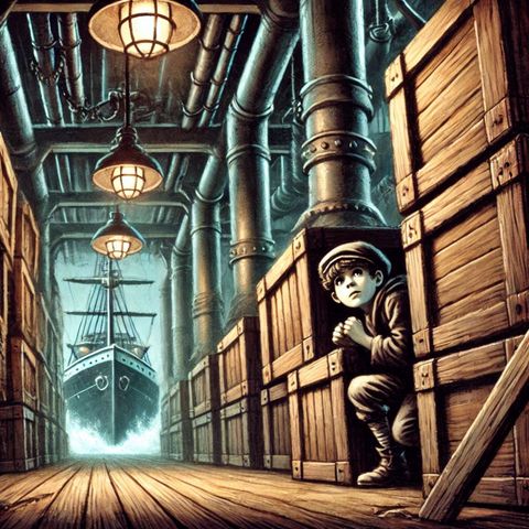 06 - Non-Stop Stowaway by Clayton Knight