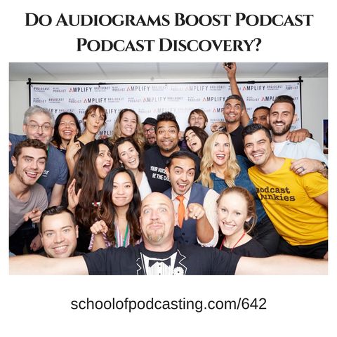 Do Audiograms Boost Podcast Podcast Discovery?